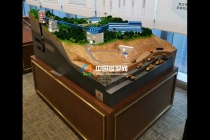 爆破應(yīng)用場景沙盤模型，民爆一體化解決方案