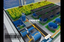數(shù)字養(yǎng)殖沙盤(pán)模型，稻魚(yú)共生模式打造數(shù)字漁業(yè)樣板