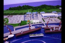 海運(yùn)重工沙盤模型，海工裝備修造模型