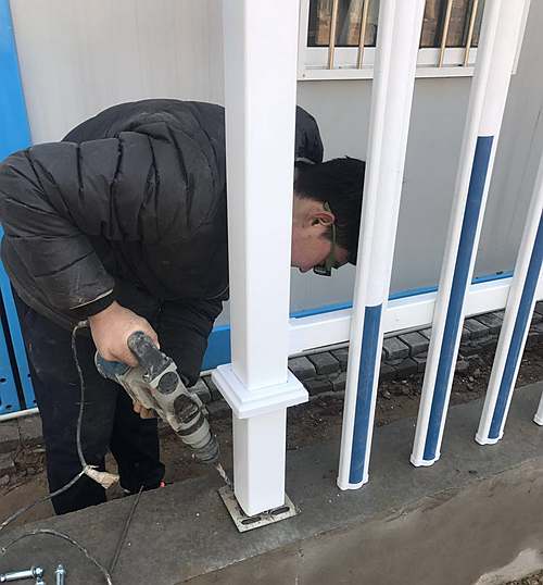 pvc護欄安裝 pvc護欄安裝